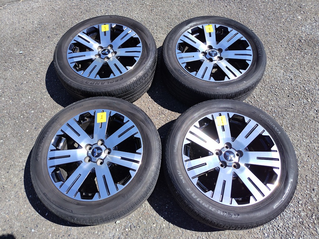 デリカD5 純正 ホイール&タイヤ4本セット☆18×7J +38 114.3