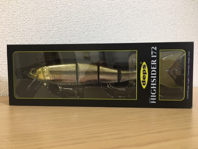 ★デプス★new ハイサイダー172★メタルシャイナー★deps