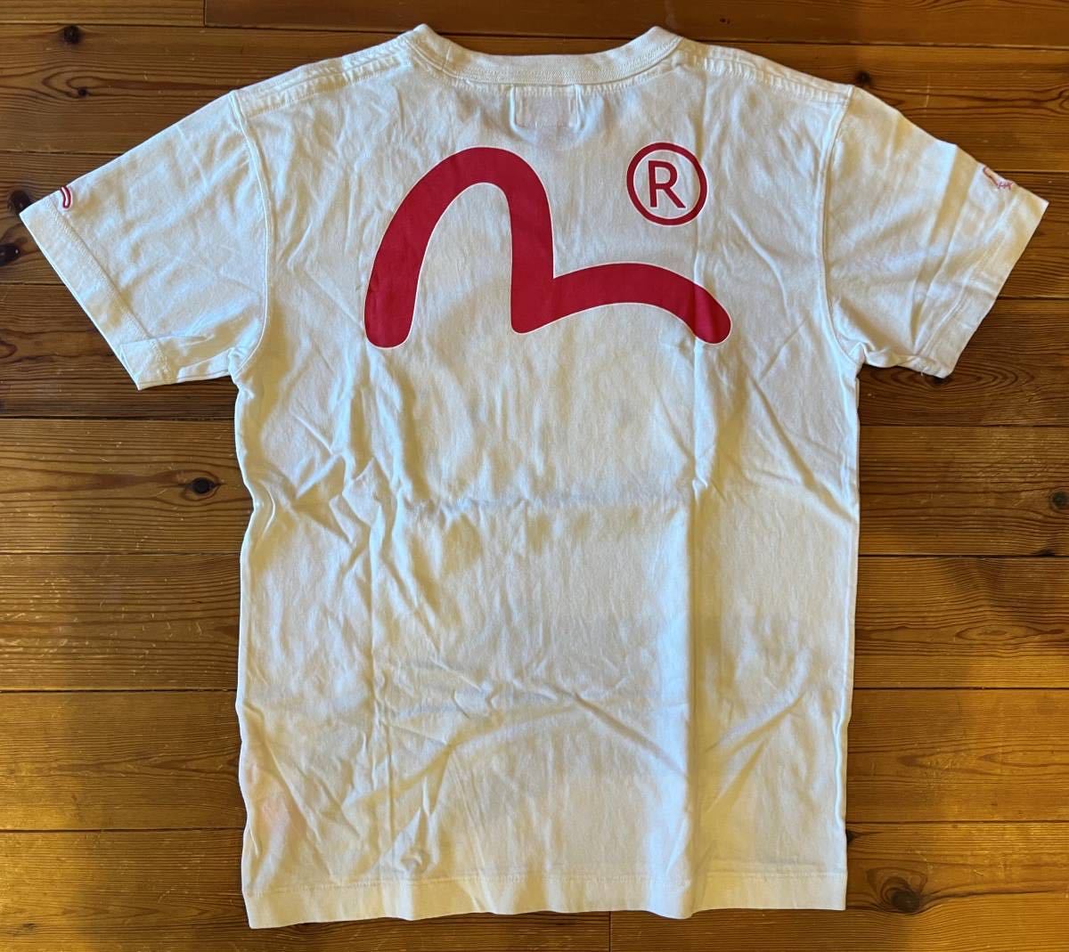 激レア エヴィス EVISU ×ハローキティ コラボ Tシャツ 両面プリント 38 