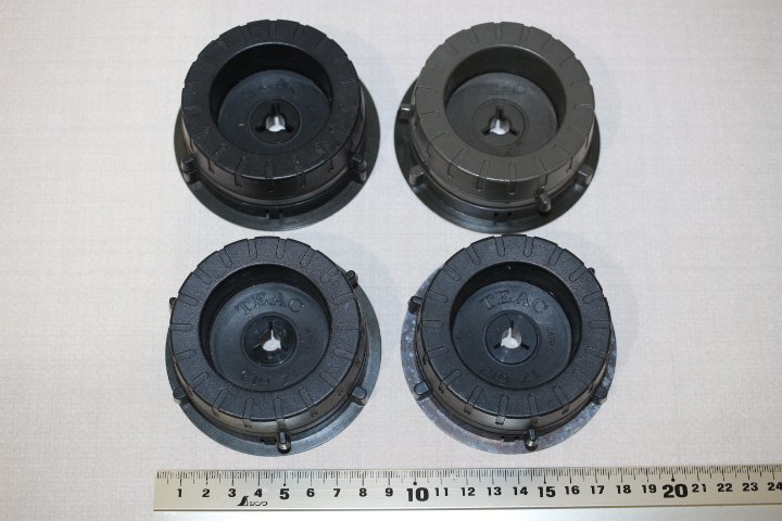 TEAC ティアック TZ-612 テープリールデッキ クランパー 4点セット 動作未確認 3978