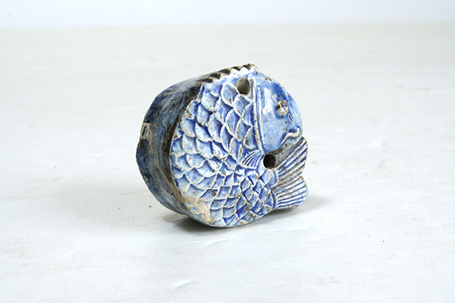 ■時代 李朝 水滴 魚図柄 ■