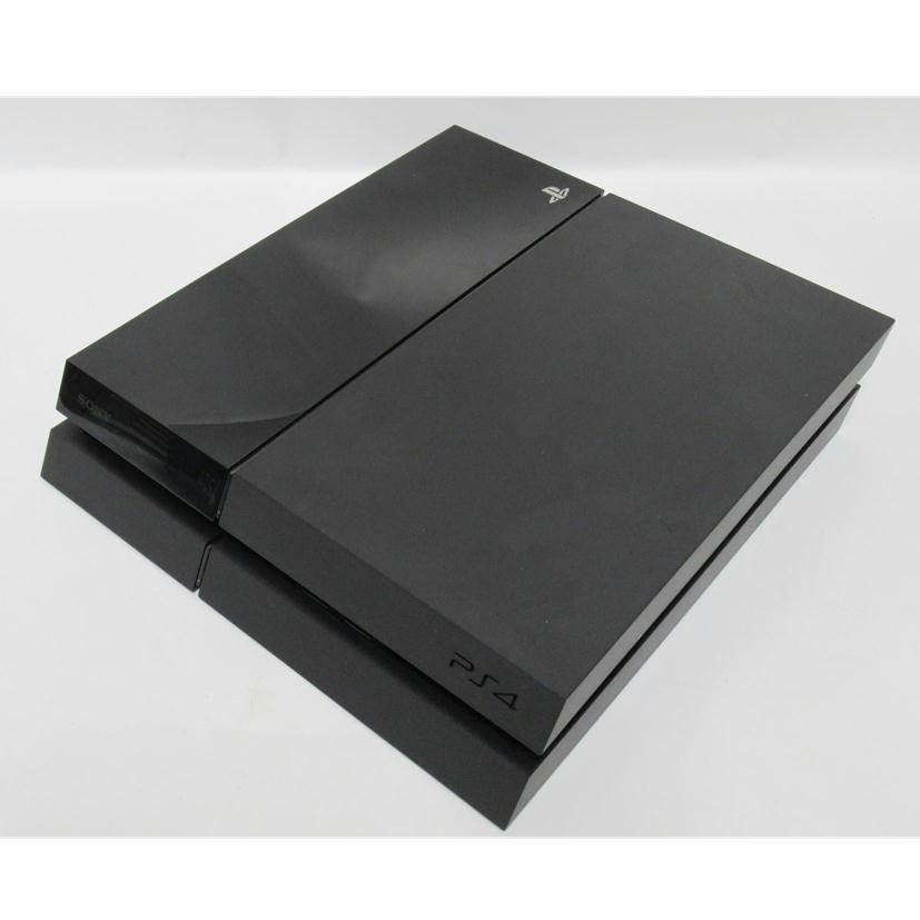 【中古】PlayStation本体 箱付 2025夏季 1円【一般中古】SONY ソニー/PS4/ジェットブラック/500GB