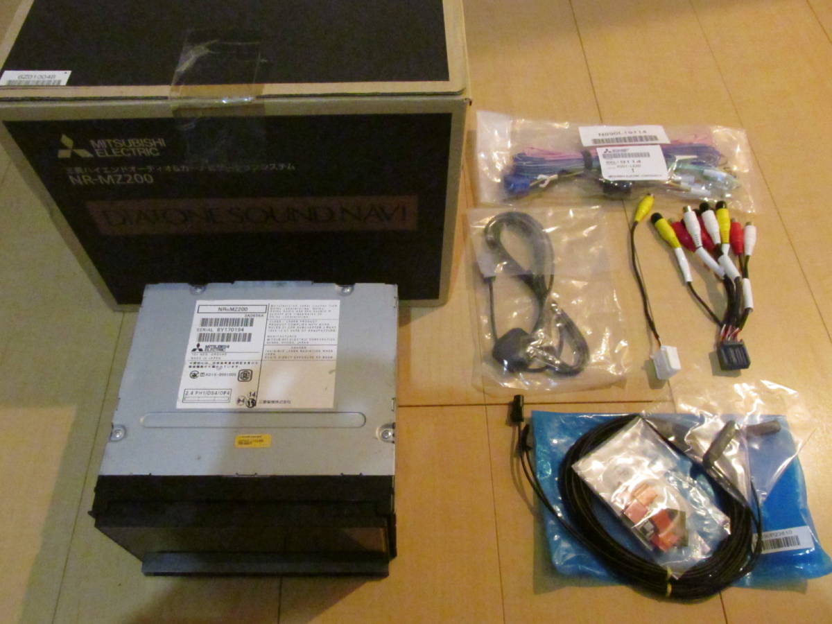 三菱電機 DIATONE サウンドナビ NR-MZ200 地図2016年 地デジ Bluetooth 