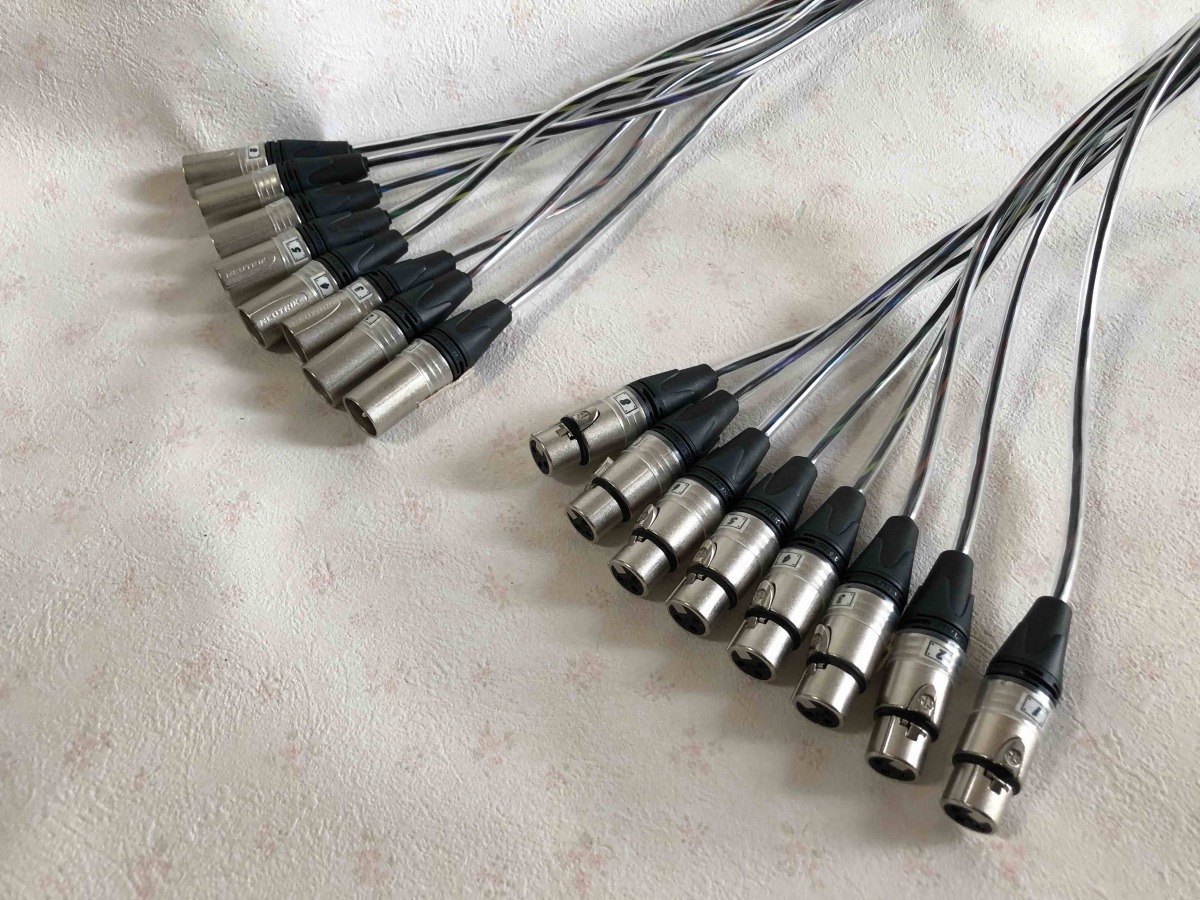 15m CANARE MR202-2AT 2chマルチケーブル Canare MR202-2AT 2-Pair