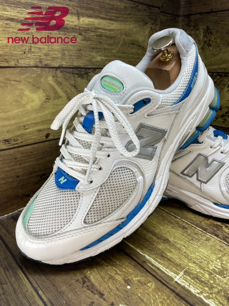 名機降臨！衝撃のコレクション！ニューバランス【M2002RW/N-ERGY】高級ローカットスニーカー！クラッシックデザイン！ 白銀 26.5cm/US8.5/D