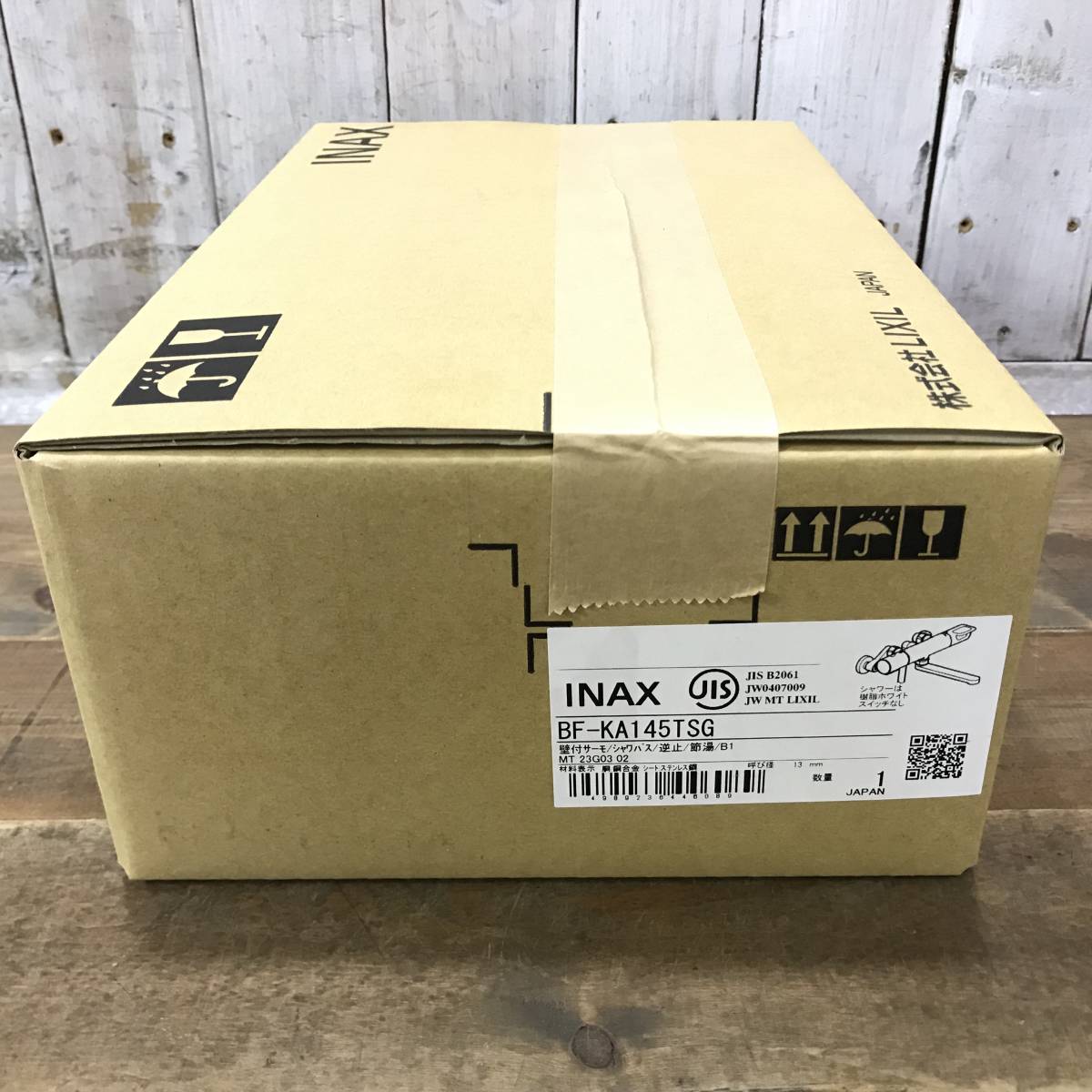 格安，限定セール WH-7837 LIXIL リクシル 壁付サーモ シャワバス水栓 BF-KA145TSG イナックス INAX(浴室用水栓、金具)｜売買されたオークション情報、yahooの商品情報をアーカイブ公開 - オークファン バス、浴槽