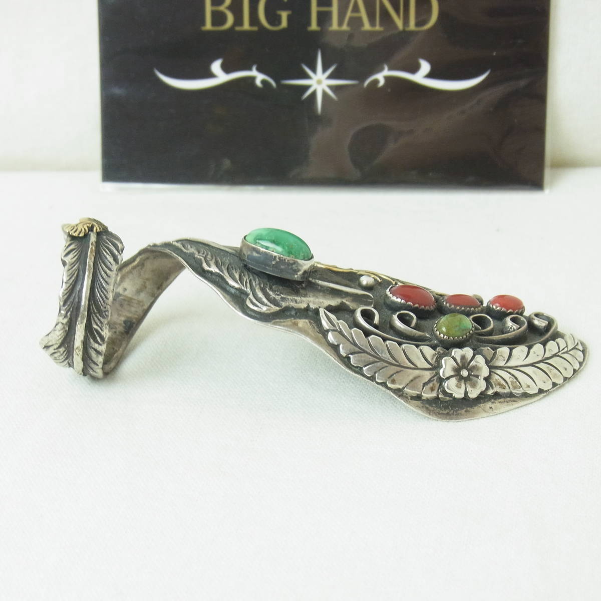 約16号【ギャランティ付 18K アラベスク イーグル】BIG HAND ビッグ 