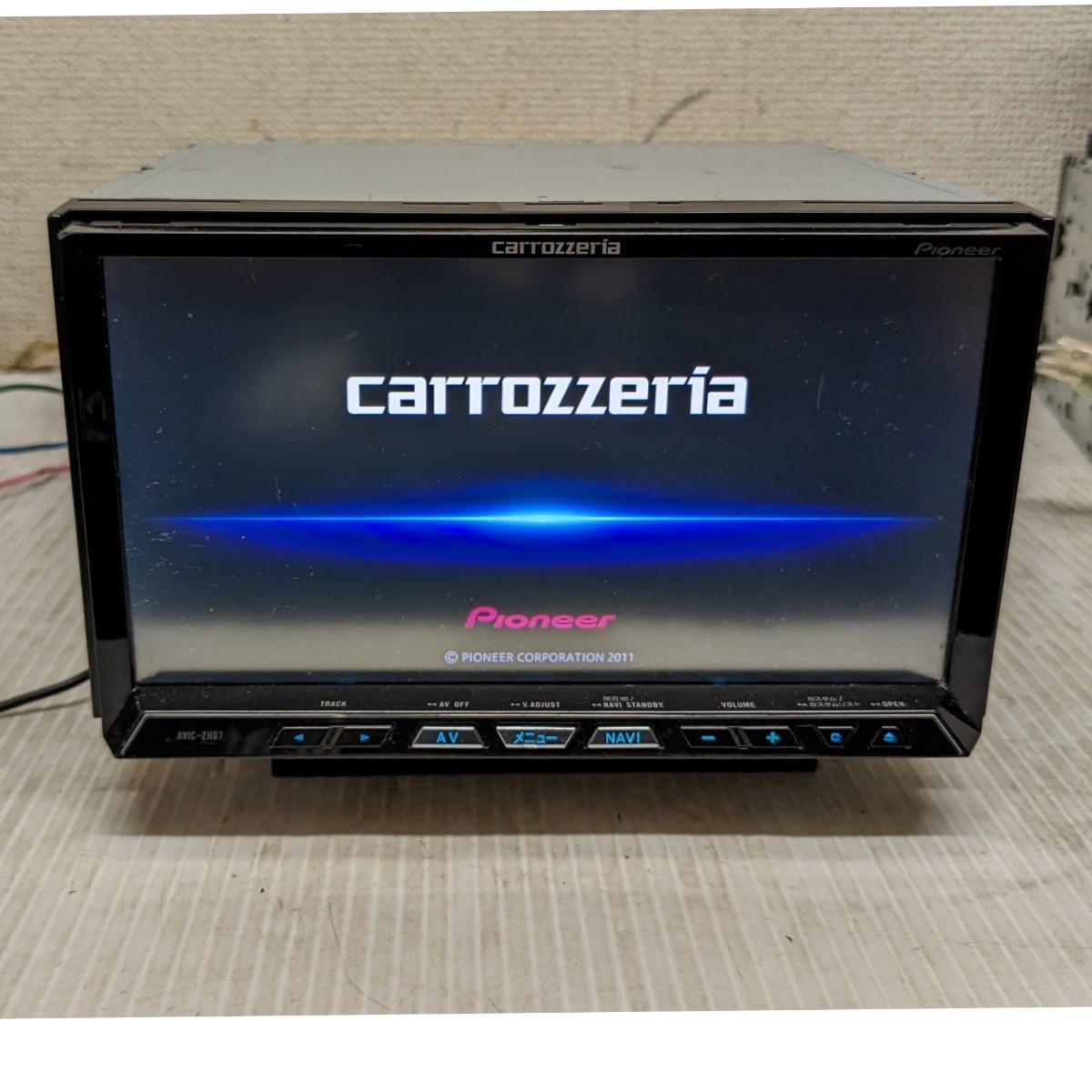 carrozzeria サイバーナビ AVIC-ZH009 HDDナビ 地図データ2014年