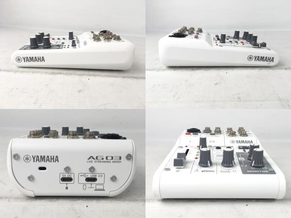 YAMAHA AG03 mk2 ライブストリーミングミキサー オーディオ