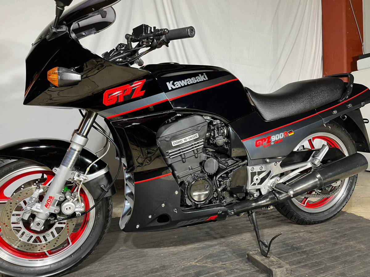 GPZ900R A5 程度良好!! KAWASAKI カワサキ エンジン実働 動画あり 旧車