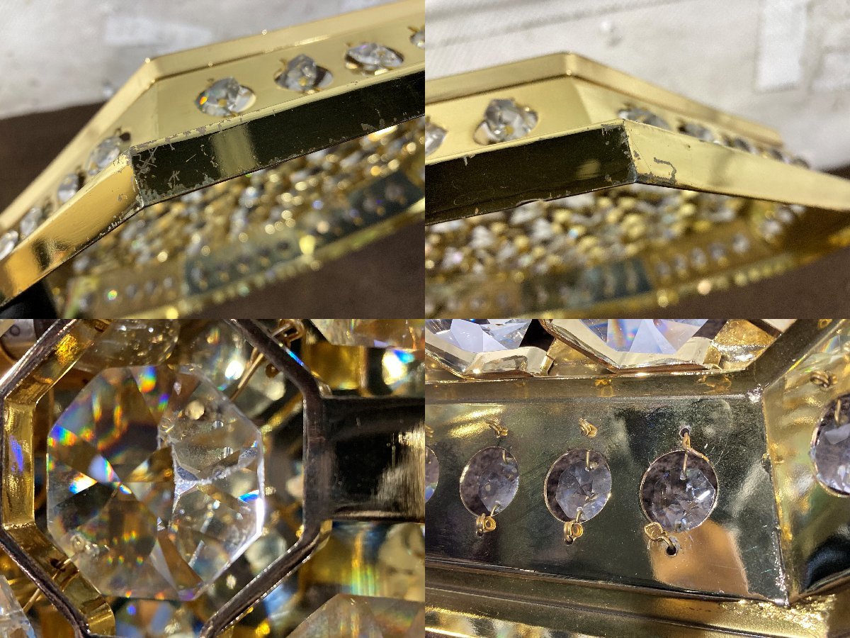ゴールドキング シャンデリア YDC574 大光電機 デコトラ 蜂の巣 45cm 