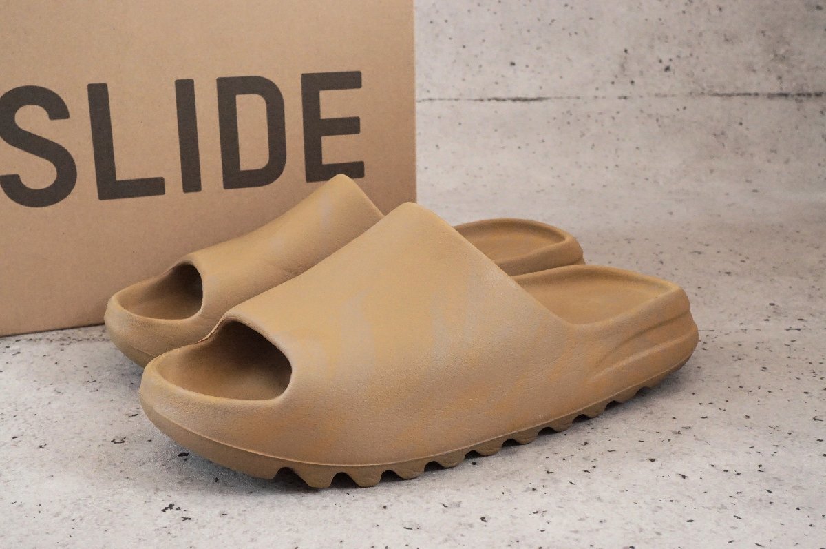 29.5cm adidas アディダス YEEZY SLIDE OCHRE GW1931 イージースライド 