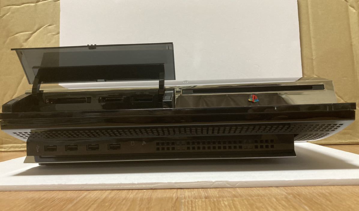 初期型プレイステーション3 CECHA00 PS1 PS2ソフト可能 黒 レトロ(PS3 