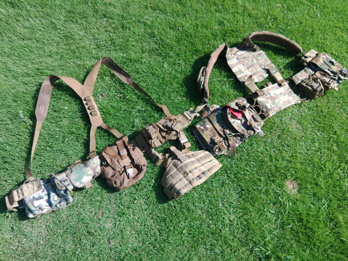 チェストリグ Chest 米軍放出品 Industries FRONT ミリタリー