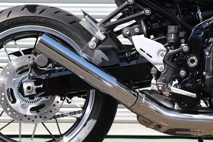 Z900RS スリップオンマフラー ORM製 | 株式会社ORM クロムメッキ仕上げ