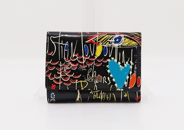 ◇【Christian Louboutin クリスチャン・ルブタン】3つ折り財布