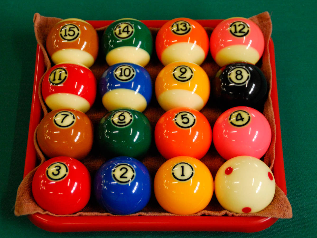 ビリヤード ボールセット デュラミス ☆Aramith Tournament Pro-Cup TV