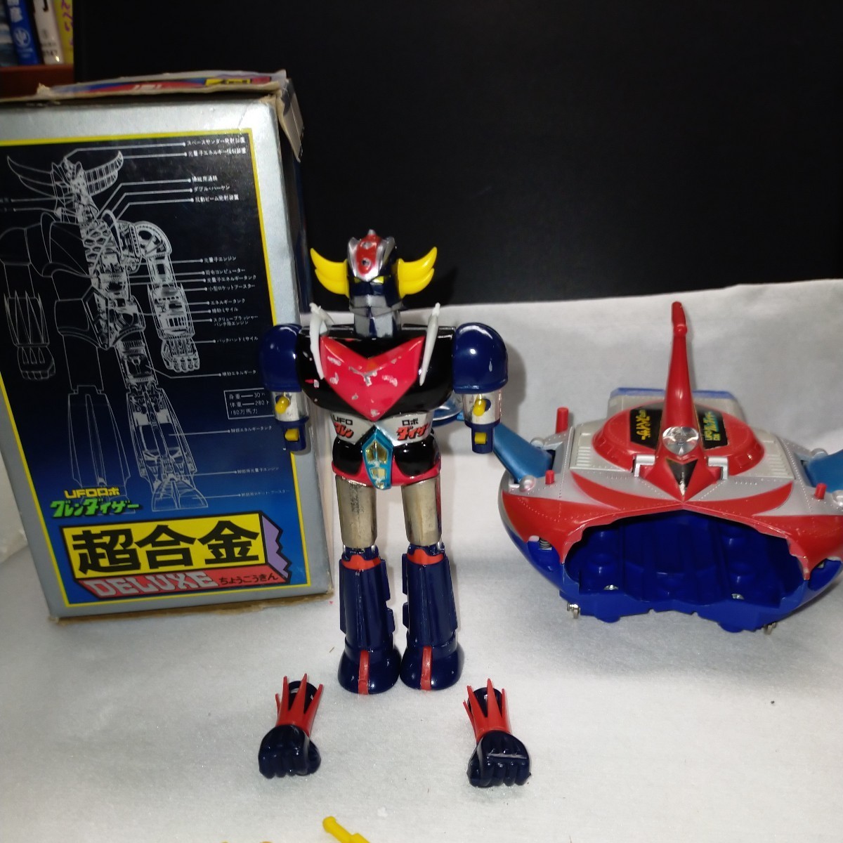 希少☆当時物 ポピー 超合金 ポピー DX UFOロボ グレンダイザー 