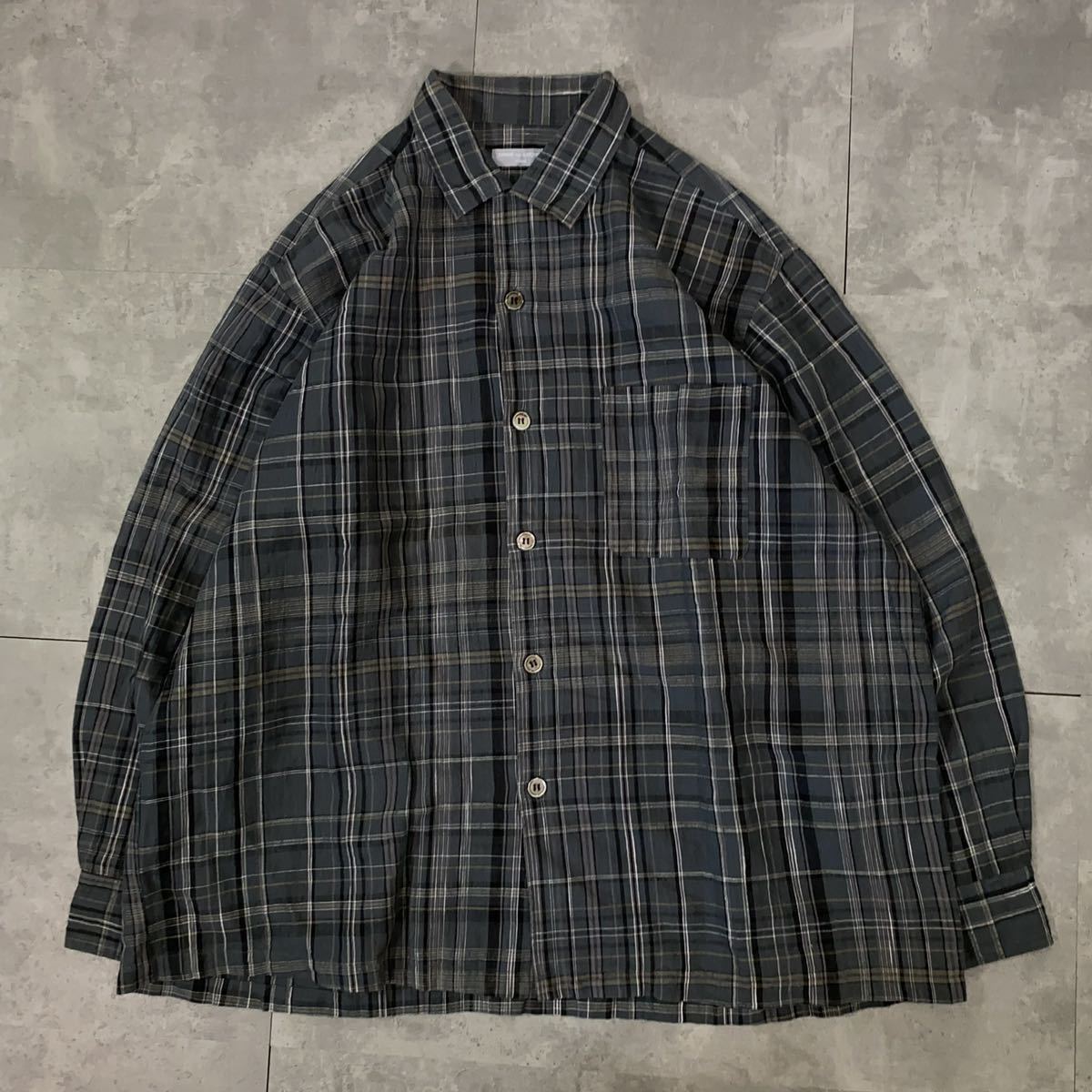 希少 COMME des GARCONS HOMME コムデギャルソンオム□90s AD1999 田中 