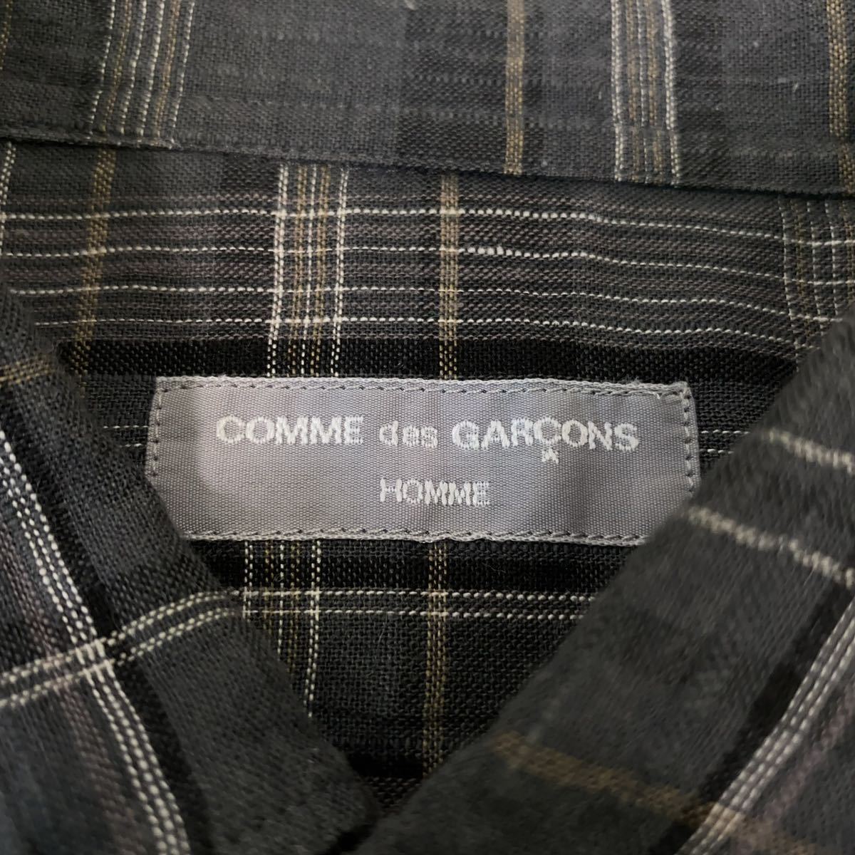 希少 COMME des GARCONS HOMME コムデギャルソンオム□90s AD1999 田中 