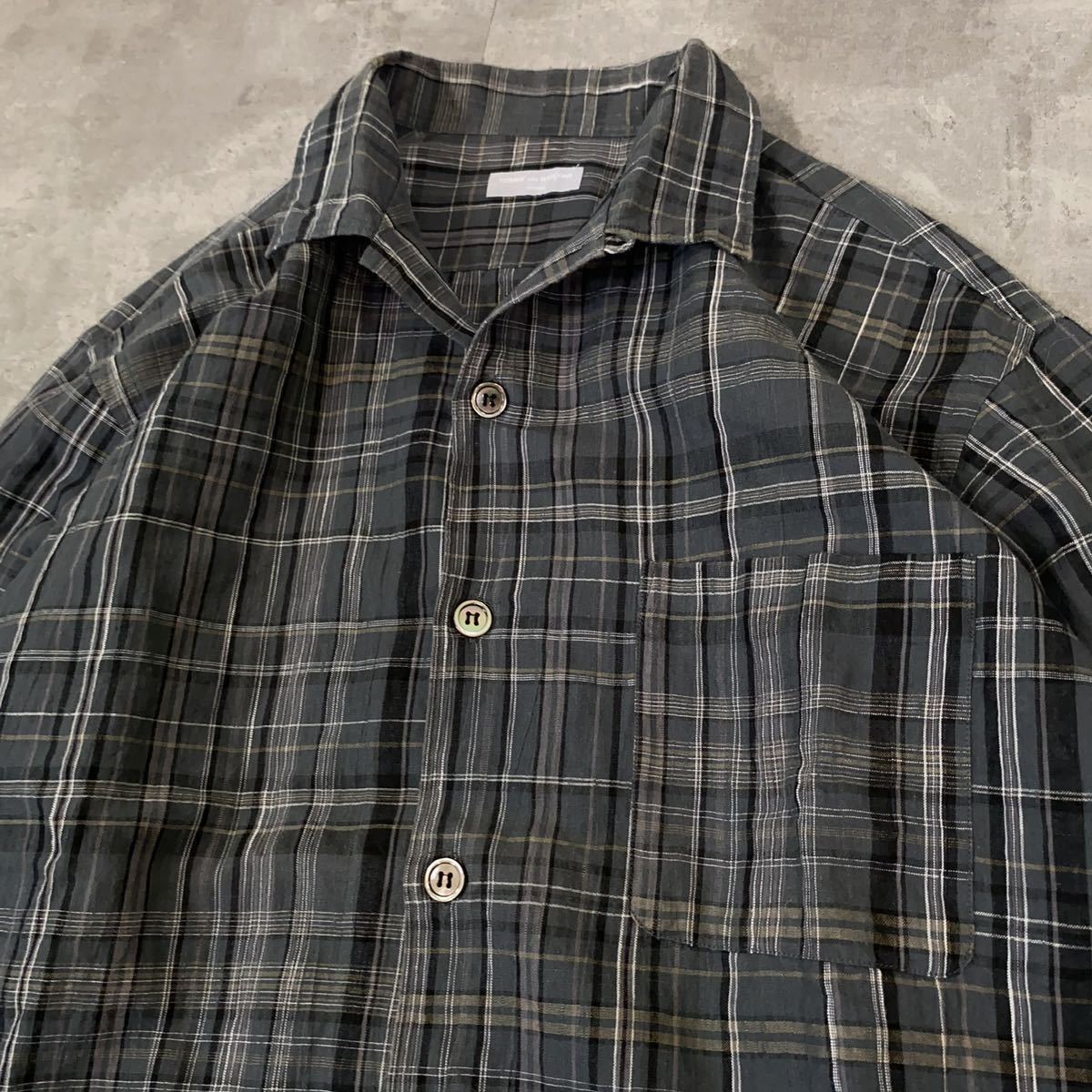 希少 COMME des GARCONS HOMME コムデギャルソンオム□90s AD1999 田中 