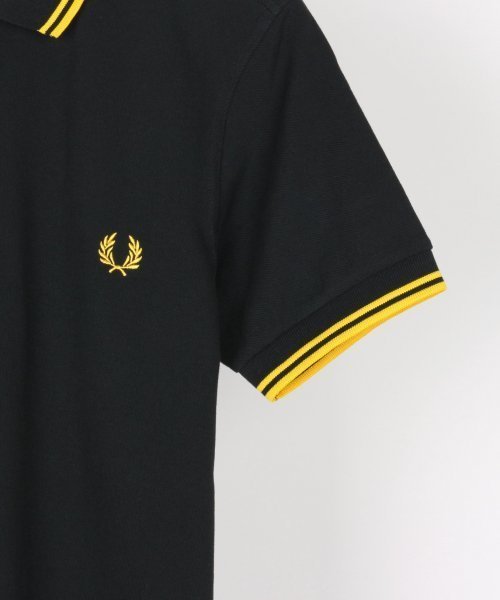 新品メンズポロシャツFREDフレッドペリーTシャツダブルトップス黒XL