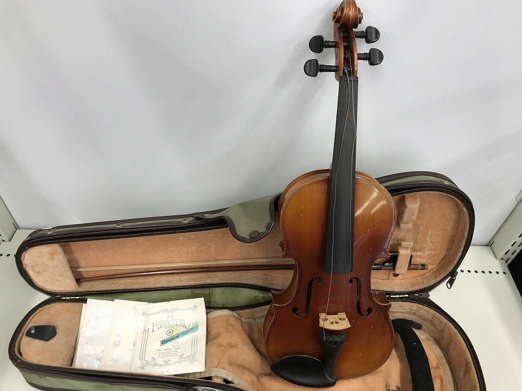最新作，大得価 オールドバイオリン イタリア？ 4/4 弦楽器 アンティーク