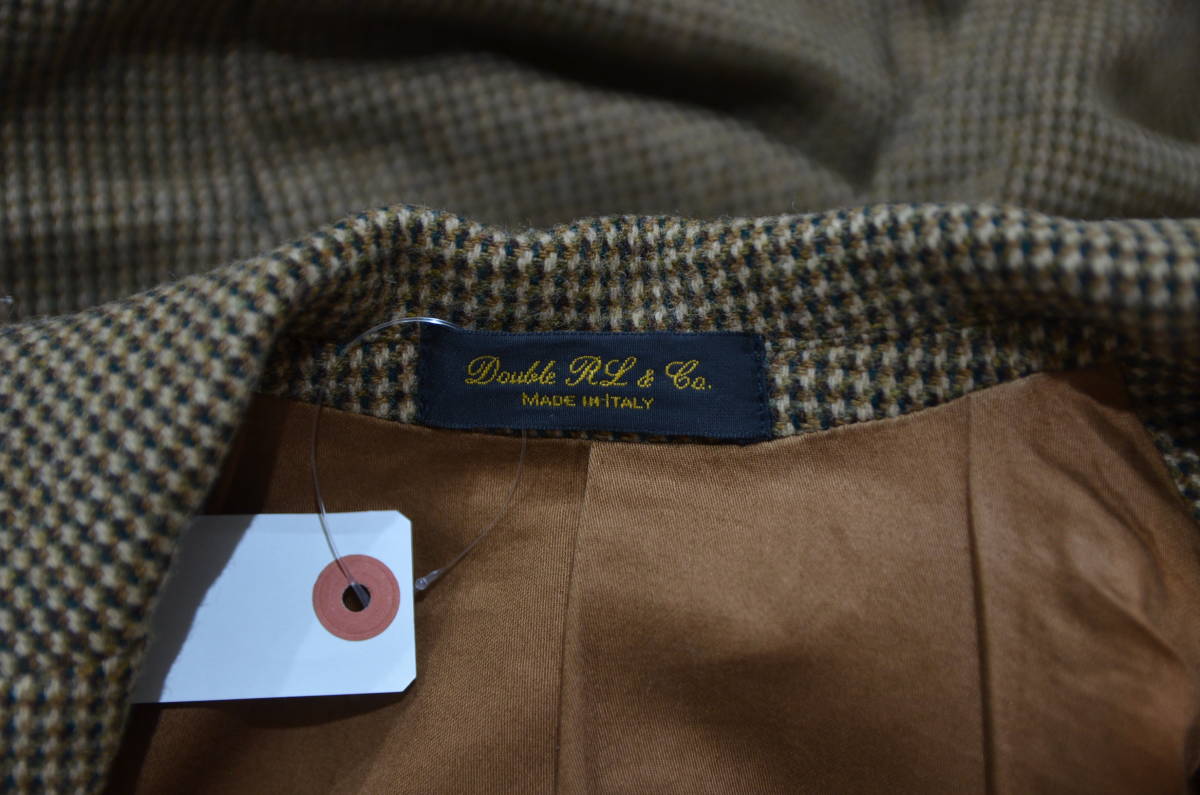 RRL ダブルアールエル 3B ツイード ジャケット ブラウン系 W32 Y 