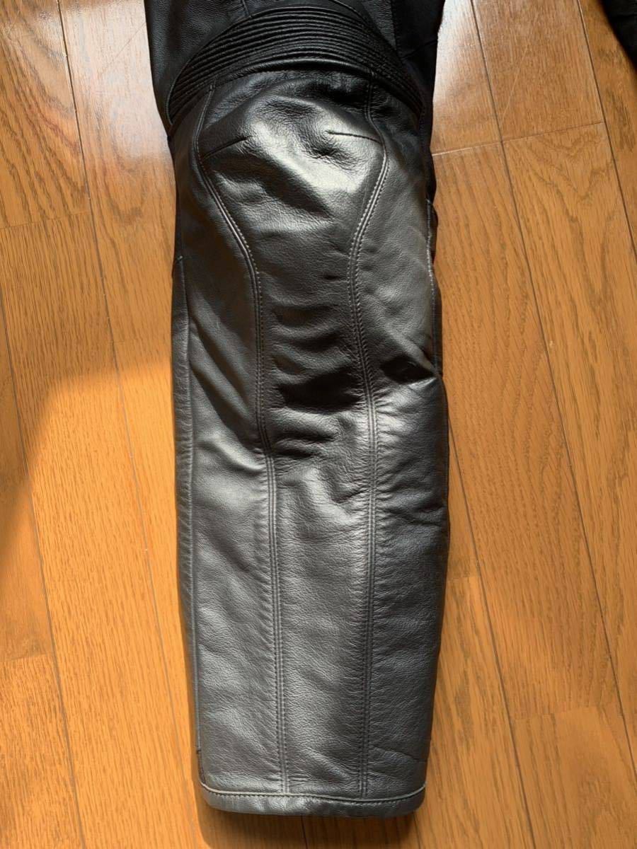 クシタニ　k-1065　フィーダーパンツ　LLサイズ　ブーツアウトレザーパンツ 美品 クシタニ KUSHITANI フィーダーパンツ K-1065 ブラック Mサイズ