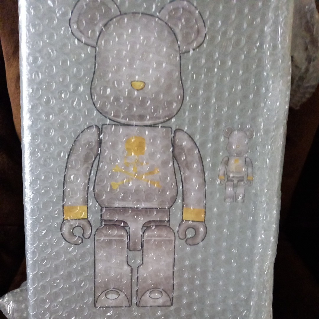Be@rbrick x mastermind JAPAN 100% & 400% Set ベアブリック　メディコムトイ