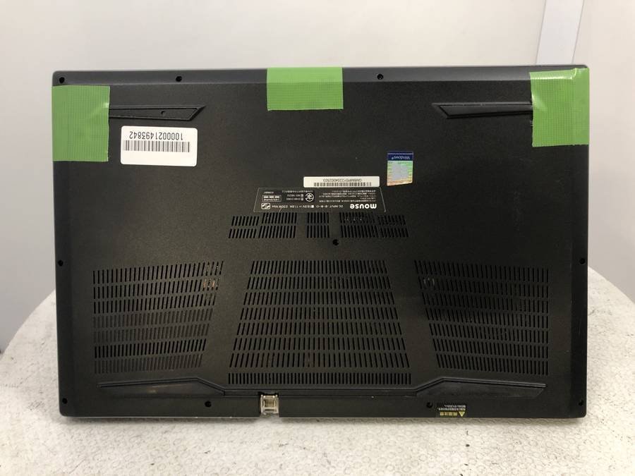 mouse computer 20075N-CML DAIV Core i7 10875H 2.30GHz 32GB □現状  