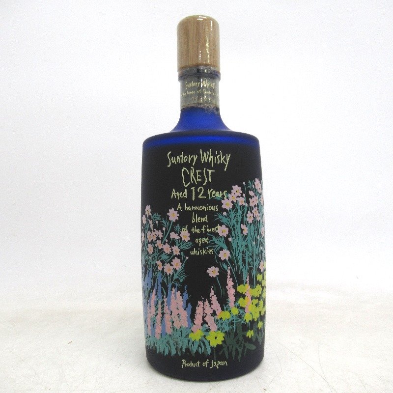 サントリー クレスト 12年 秋の花ボトル 未開栓 箱無し 取り置き中 未開栓