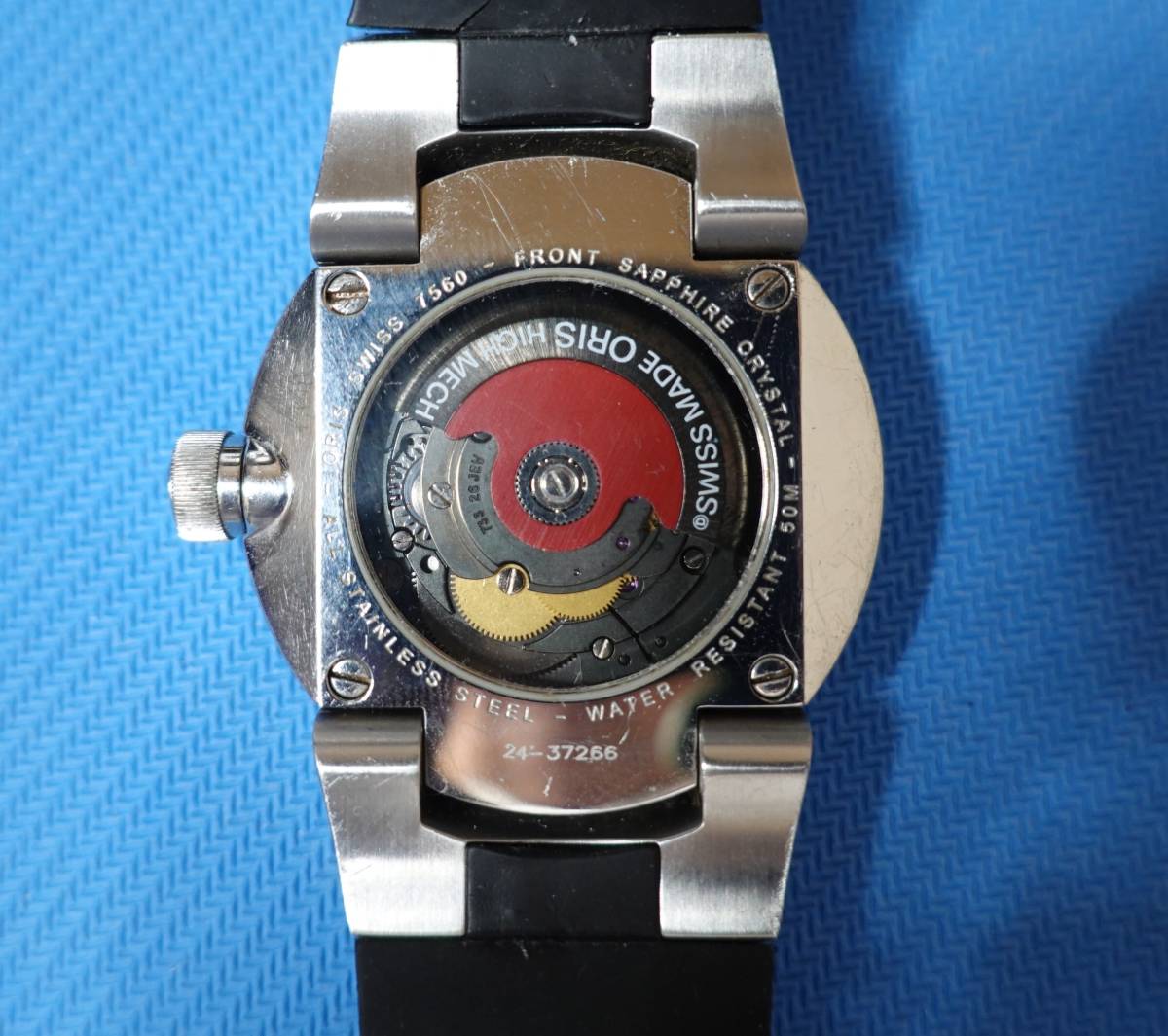 ORIS オリス 7560 ウィリアムズF1 スケルトンエンジン デイト 中古品