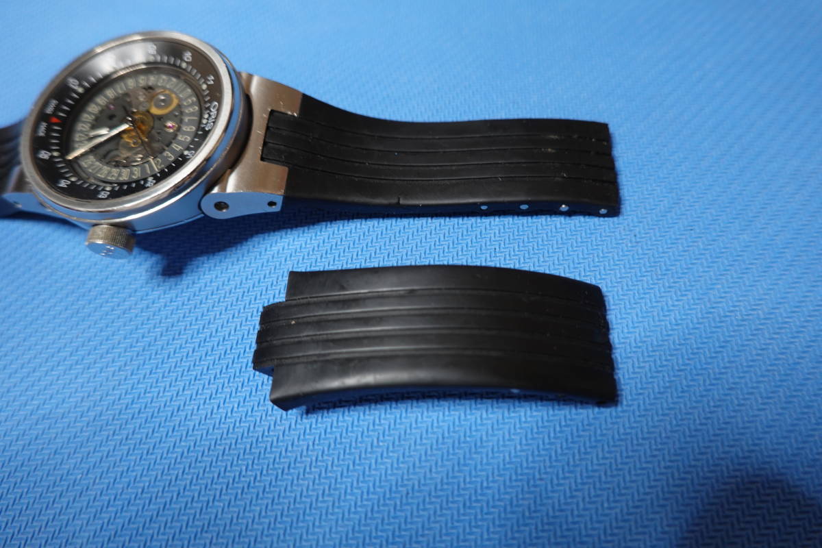 ORIS オリス 7560 ウィリアムズF1 スケルトンエンジン デイト 中古品