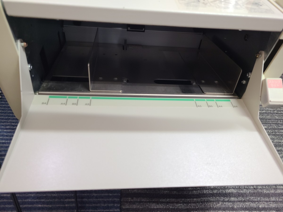 シルバー精工 SILVER REED 自動紙折り機 ORUMAN MA50 事務 チラシ 内職