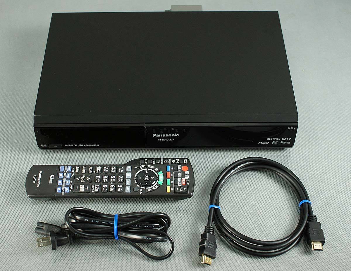 美美★CATV専門【完全動作 保証品】パナ CATV STB ★TZ-BDT 910P BC-CAS 新品 取説 新品リモ２個 好評設定付★保証付 新品 HD2～3TB増量 有 CATV STB 保証品 ☆CATV専門完全動作 パナソニック、CATVデジタルセットトップボックス「TZ-BT9000BW」を ☆最高峰