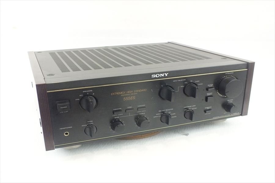 SONY TA-F555ESXII プリメインアンプ オーディオ機器 動作未確認