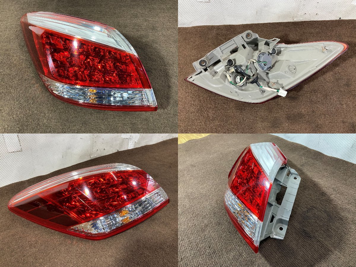 点灯確認済 日産 TZ51 ムラーノ 後期 純正 テールライト 左右 4点