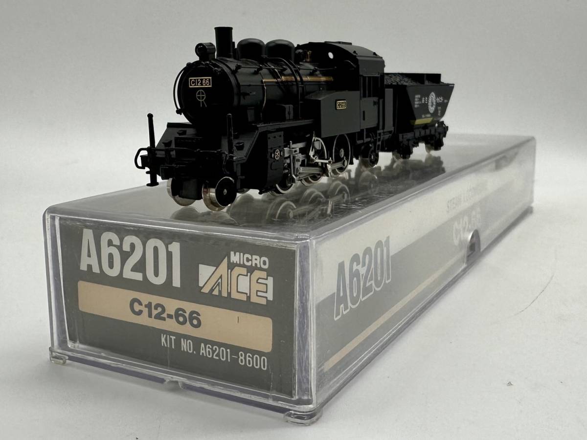 ク*ロ様 マイクロエース　A6201 C12-66（貨車１台付） ②鉄道模型/MICRO ACE/マイクロエース/A6201/C12-66/12-66/貸車1台付
