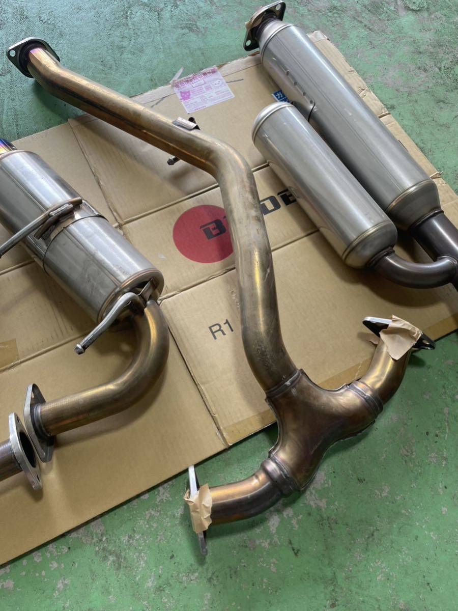 86 BRZ HKS ハイパワー スペックLⅡ マフラー zn6 zc6 zn8 zd8 中古美 