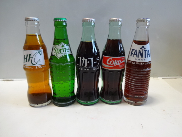 コカコーラ 当時物 古い物 コーラー ファンタ スプライト ハイシー