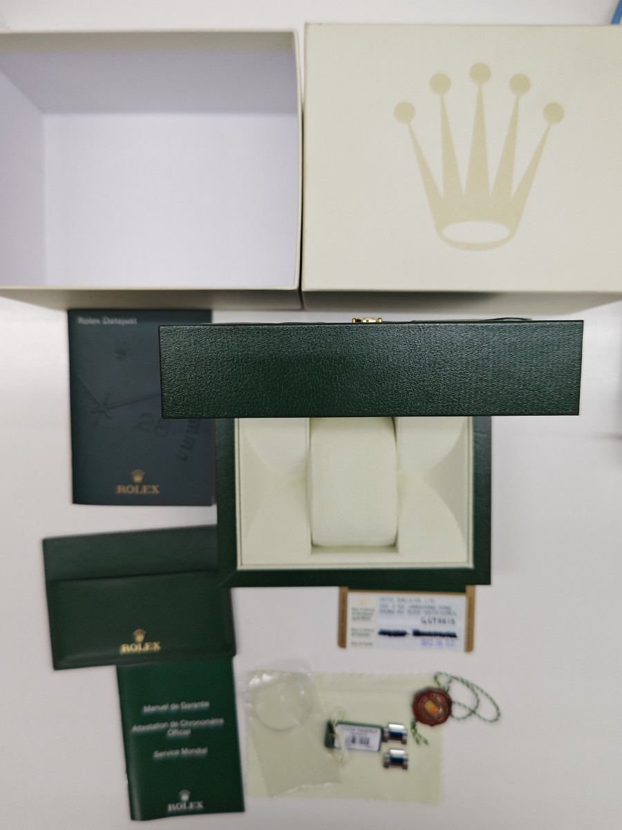 正規/純正品】ROLEX ロレックス 空箱 BOX ケース 緑×グリーン 116200