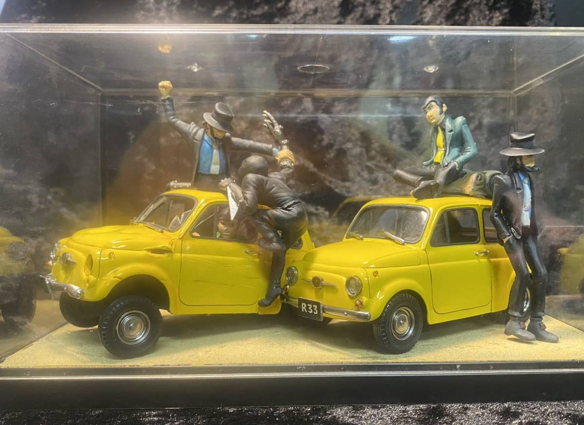 グンゼ産業 1/24 ルパン3世 カリオストロの城 完成品 2点セット