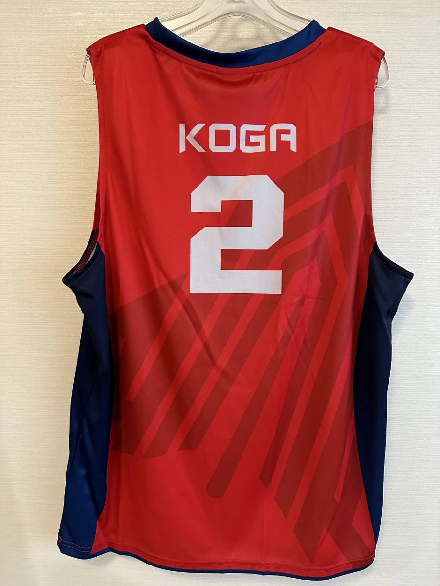 NECレッドロケッツ 古賀紗理那(KOGA)選手 レプリカユニフォーム サイズ 