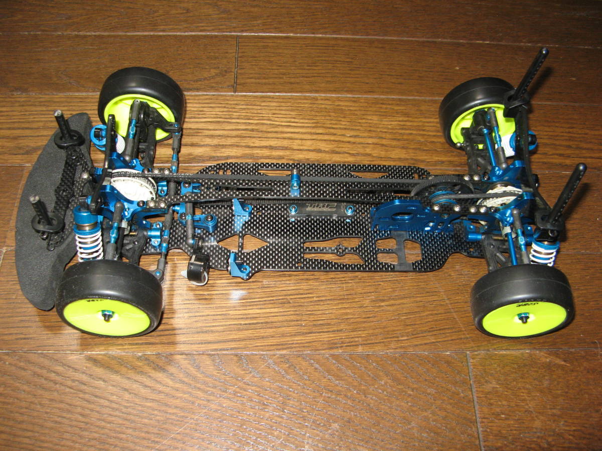 限定版 タミヤ TRF417X シャーシキット メカ付き、新品予備フレーム付