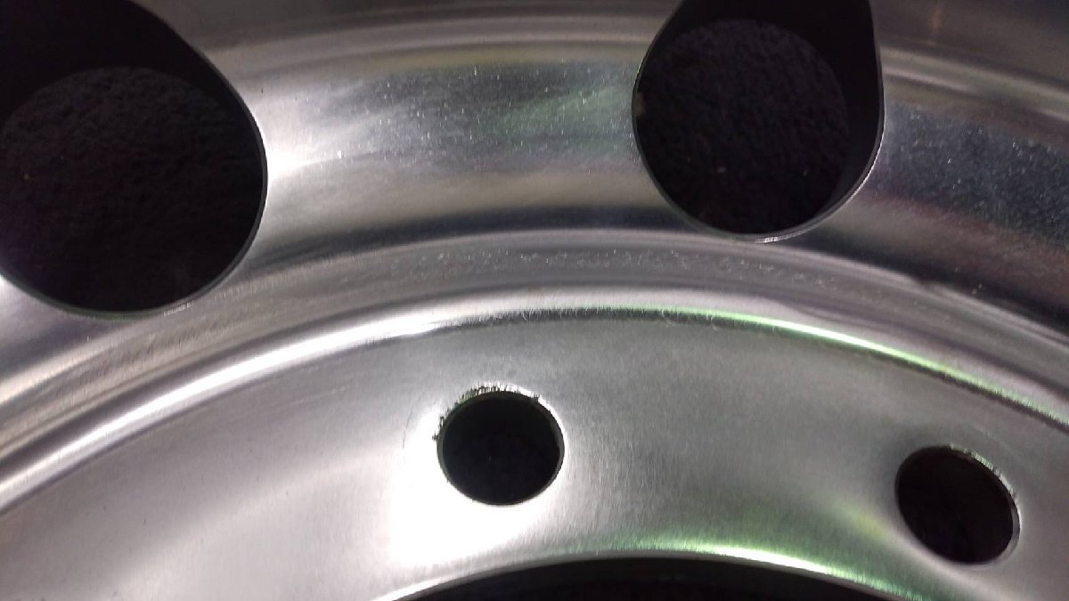 トラック ブリヂストン アルミホイール 22.5×7.50 1本 ISO規格 10穴 BS 中古 JIS規格 ブリヂストン アルミホイール 0 ISO規格 7.50