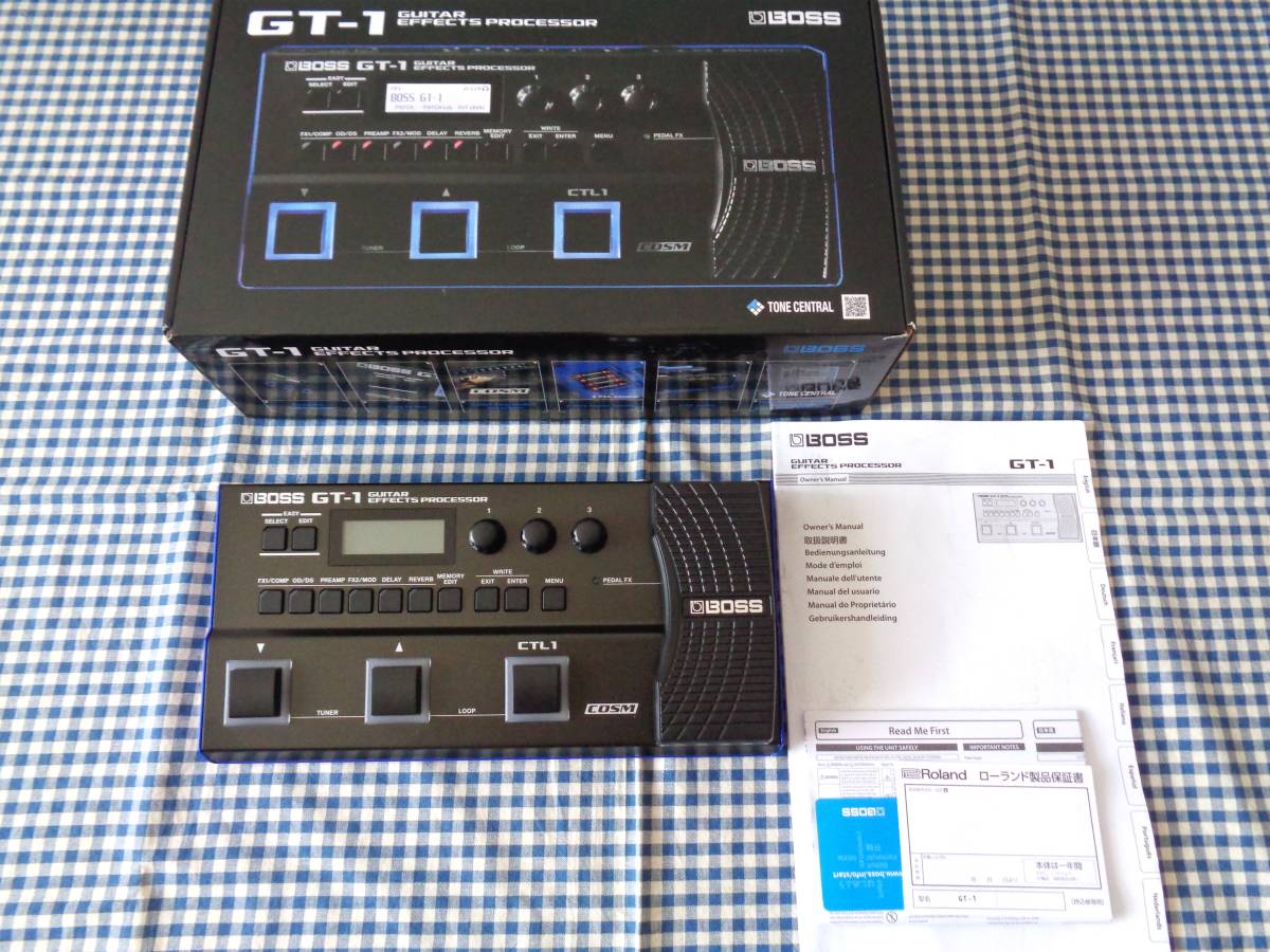 BOSS GT-1 ボス マルチエフェクター ☆美品☆ 【公式通販】