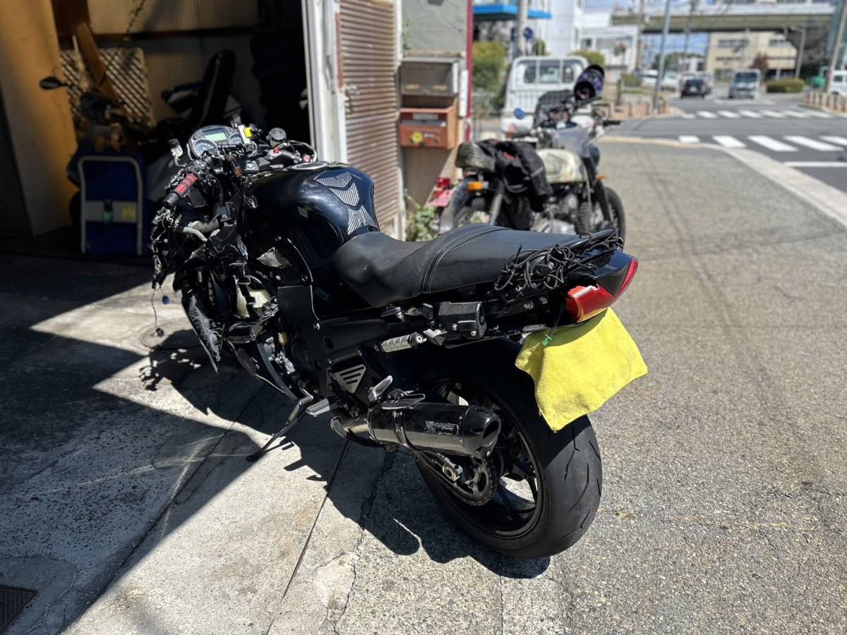 最新作，大人気 カワサキ Kawasaki ZX-14R 現状 事故車 書付き 検索 ZX