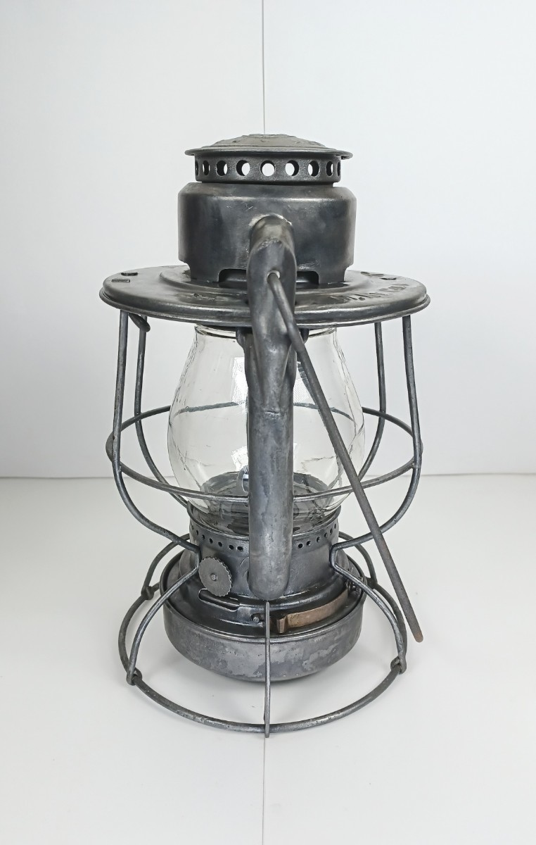 1927年 DIETZ VESTA レイルロードランタン オイルランプ アンティーク