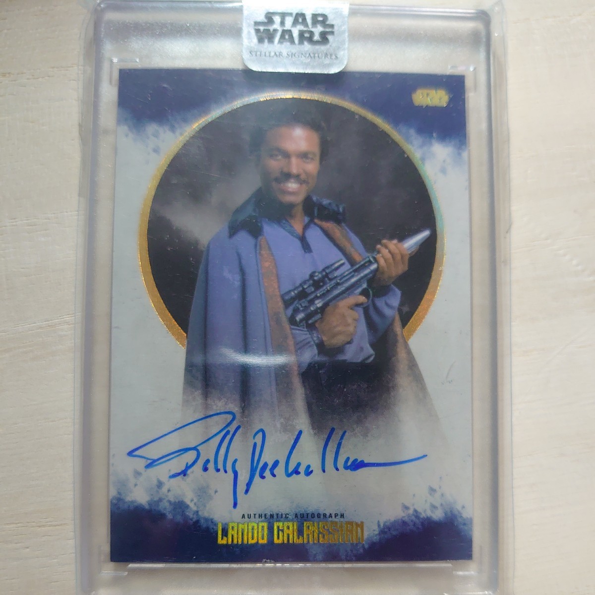 ランド カルリジアン STAR WARS 25枚限定 直筆 サイン カード TOPPS